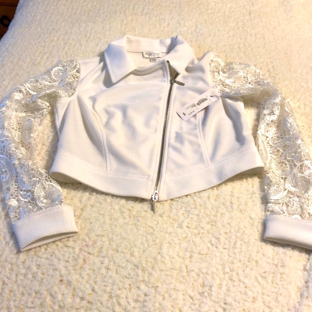 Woman’s Never worn-tags on White Jacket
